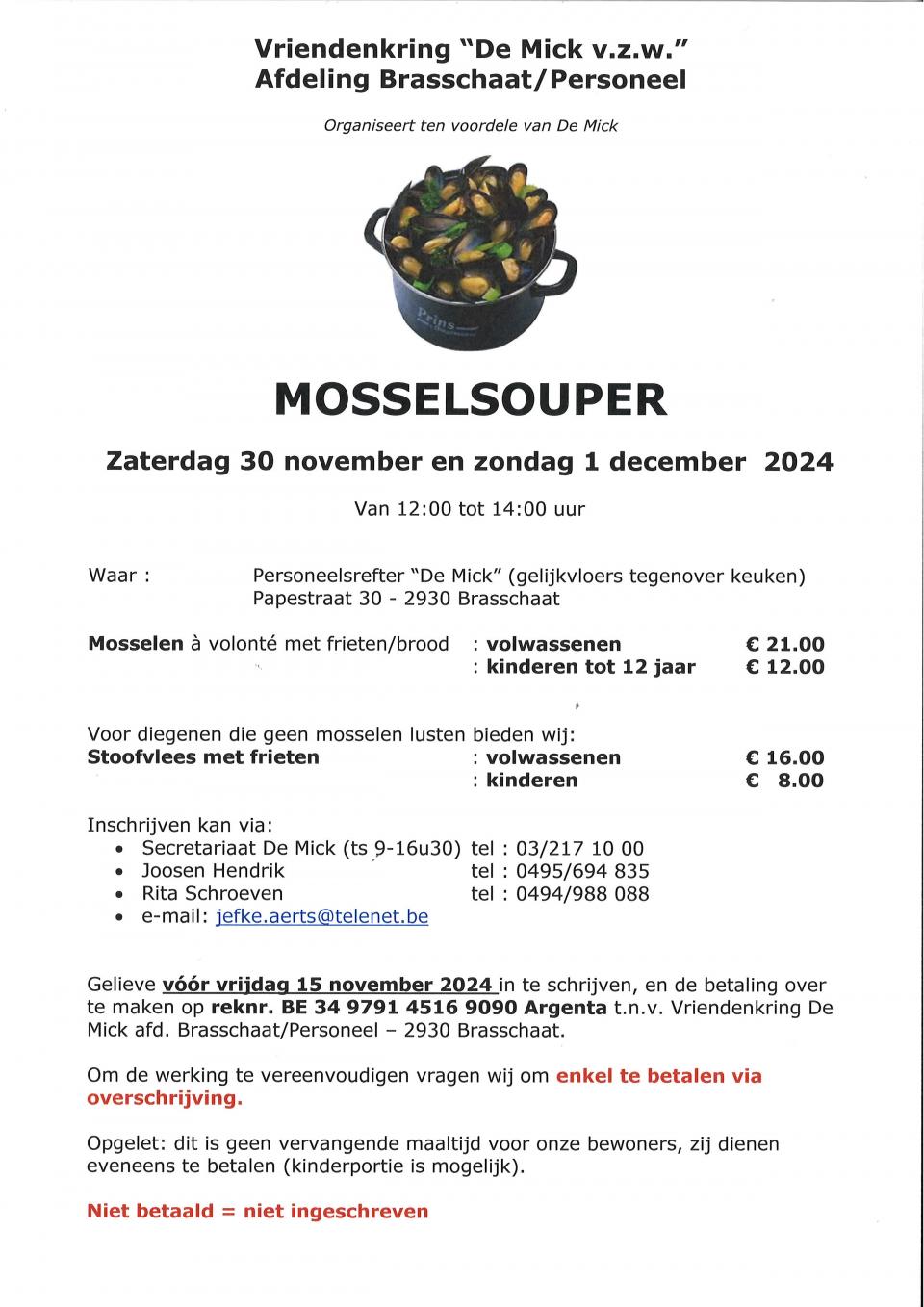 MOSSELSOUPER 